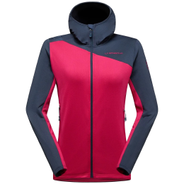 Jachetă fleece femei La Sportiva Cosmic Thermal Hoody W roz/albastru Azalea/Night Sky