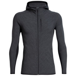 Hanorac bărbați Icebreaker M Descender LS Zip Hood gri