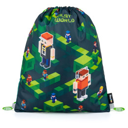 Sac pentru încălțăminte Oxybag Sáček na cvičky verde închis