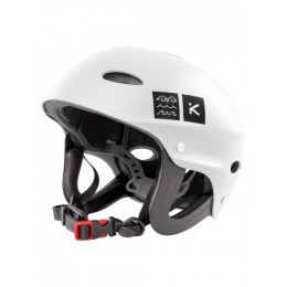 Cască pentru sporturi nautice Hiko Buckaroo + V.2 alb
