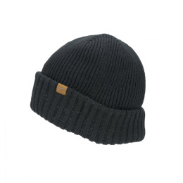 Căciulă impermeabilă SealSkinz WP Cold Wthr Roll Cuff Beanie negru