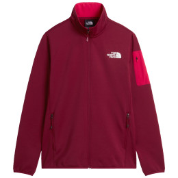 Hanorac femei The North Face W Mistyescape Fleece roșu Burgundy Crush