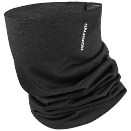 Fular circular Salomon Merino Neck Gaiter U negru DEEP BLACK
