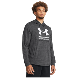 Hanorac bărbați Under Armour UA Rival Terry Graphic Hood gri Gray
