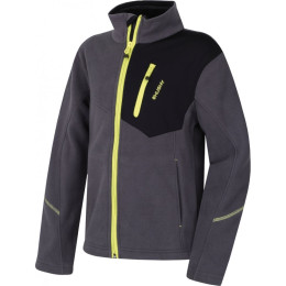 Hanorac fleece Husky Zinep Kids gri grafit
