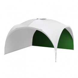 Perete pentru adăpost Husky Broof L Wall Plain verde