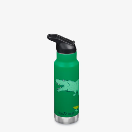 Termos copii Klean Kanteen Insulated Kid Classic Narrow 12oz (w/Flip Seal Sport Cap)