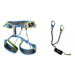 Set ferrata Ocún Via Ferrata Webee set (2019) albastru