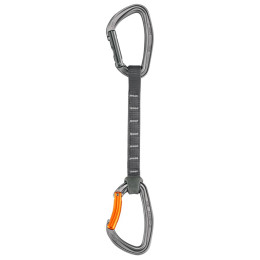 Buclă echipată Petzl Djinn Axess 17 cm gri Grey