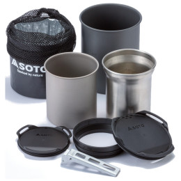 Set de vase Soto Thermostack + Cook Set Combo negru