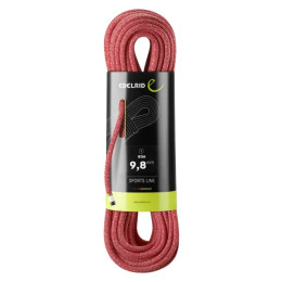 Coardă Edelrid Boa 9,8mm 60m roșu red (200)