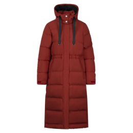 Geacă lungă femei Trespass Colter maro BURNT SIENNA