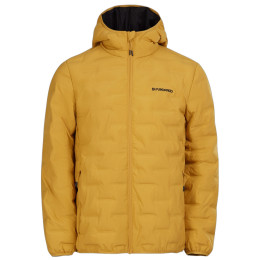 Geacă de iarnă bărbați Fundango Smoke Eco Hooded Jacket galben kangoo