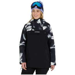 Geacă de schi femei Fundango Fayette ECO Anorak negru/alb black injun