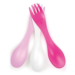 Set de tacâmuri Light My Fire Spork little 3-pack roz