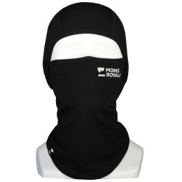 Cagulă Mons Royale Santa Rosa Merino Flex 200 Balaclava black negru Black