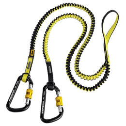 Buclă Singing Rock Bungee galben