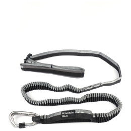 Lesă cu amortizor Mountain Paws Shock Absorber Dog Lead negru Black