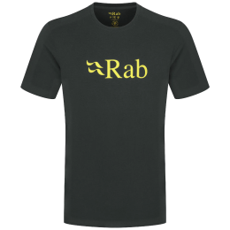 Tricou bărbați Rab Stance Logo Tee gri