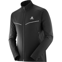 Hanorac bărbați Salomon Agile Softshell Jkt negru