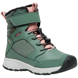 Încălțăminte de iarnă copii Keen Skua Winter Wp Children turcoaz dark forest/rose elegance