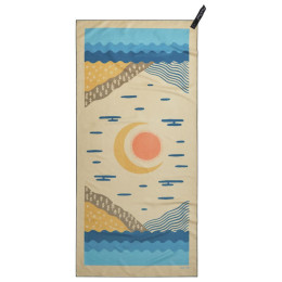 Prosop cu uscare rapidă PackTowl Personal Body bej Balance Print