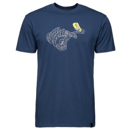 Tricou bărbați Black Diamond M BD CAM TEE albastru