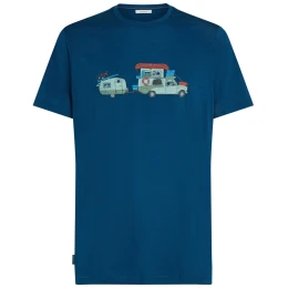Tricou funcțional bărbați Icebreaker Men Merino 150 Tech Lite SS Tee Transportage