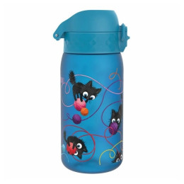 Sticlă copii Ion8 Leak Proof Blue Cats 350ml