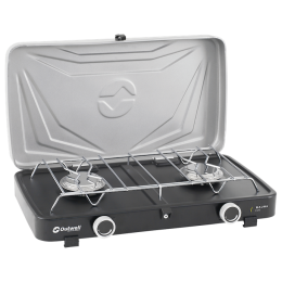 Arzător pe gaz Outwell Mauna Duo argintiu Silver Grey