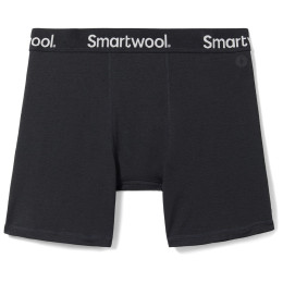 Boxeri bărbați Smartwool M Boxer Brief Boxed negru