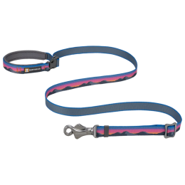Lesă pentru câini Ruffwear Crag EX™ Leash albastru/roz Alpine Dusk