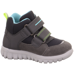 Încălțăminte copii Superfit Sport7 Mini Grau/Gelb