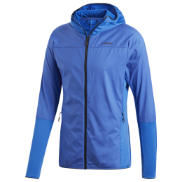 Geacă barbati Adidas Skyclimb Fleece albastru