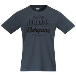 Tricou bărbați Bergans Classic V2 Tee albastru închis