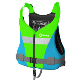 Vestă de salvare Elements Gear Canoe Plus verde / albastru