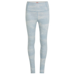 Colanți funcționali femei Icebreaker Women M 260 Tech Vertx H R Leg Chillwav albastru/alb Snow/Zincblue/J