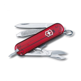 Cuțit Victorinox Signature Ruby roșu transparent trans red