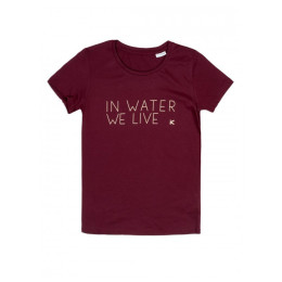 Tricou femei Hiko Iwwl W T-Shirt vișiniu