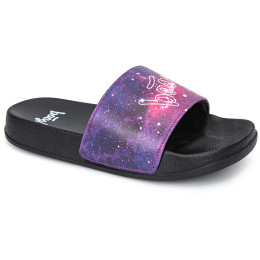 Papuci copii Baagl Galaxy negru/violet černo-fialová