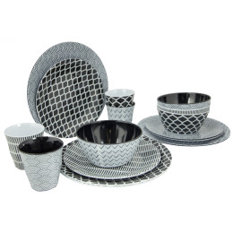 Set vase Bo-Camp Mix & Match 16 100% Melamine