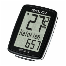 Počítač Sigma BC 9.16 drátový negru