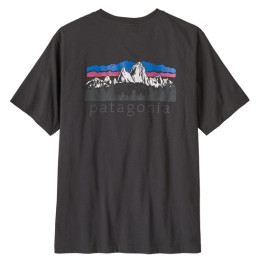 Tricou bărbați Patagonia M's Fitz Roy Foothills T-Shirt negru Ink Black