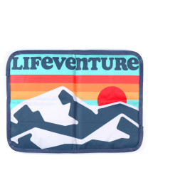 Pad pentru șezut LifeVenture Sit Mat albastru Retro