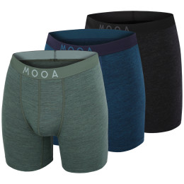 Boxeri bărbați MOOA MerinoSilk 6in 3-pack