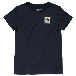 Tricou femei Devold Classic "Summit" Tee Wmn negru INK
