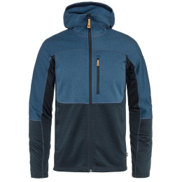 Hanorac funcțional bărbați Fjällräven Abisko Trail Fleece albastru închis