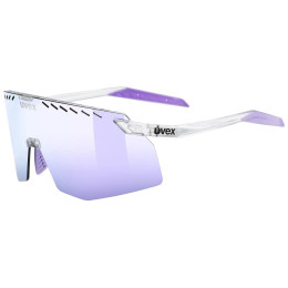 Ochelari de soare Uvex Pace Stage roz deschis CLEAR / MIR.PINK