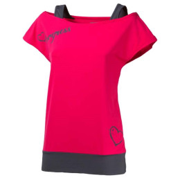 Tricou femei Progress Taiko 23OK gri růžová/šedá