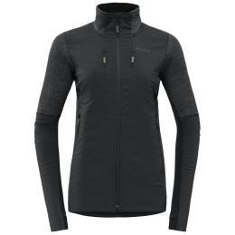 Hanorac funcțional de damă Devold Tinden Hybrid Merino Jkt negru